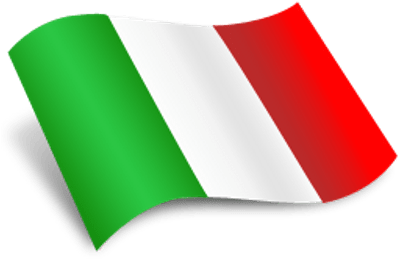 Italian Flag Wave Transparent Png - Italian Flag Icon Png (400x400)