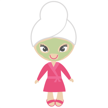 Collectionsdwn Spa Girl Clip Art - Spa Girl Clipart (432x432)