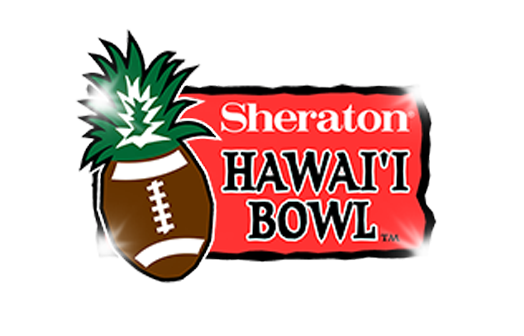 Hawaii Bowl - Hawaii Bowl Logo Png (563x450)
