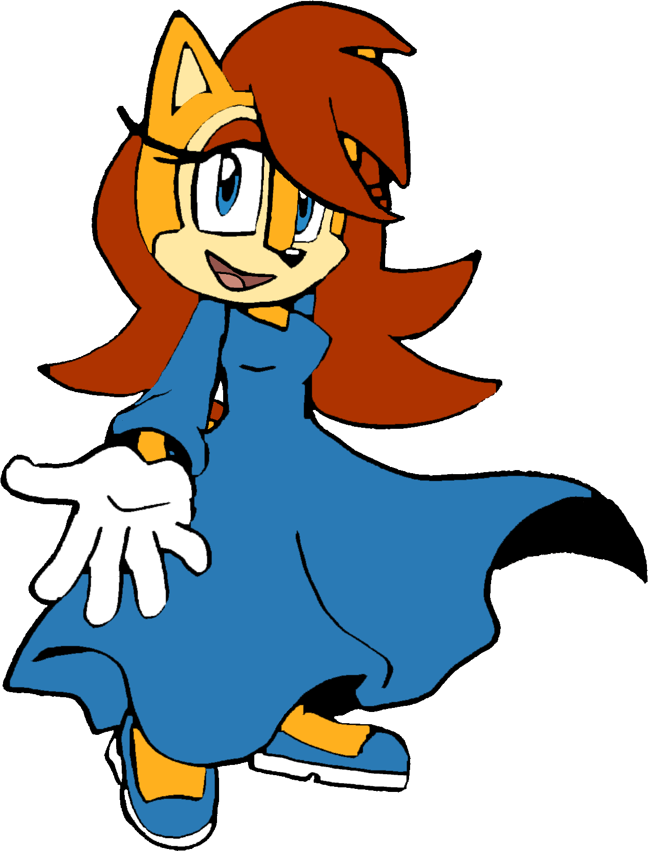 Sally's Mother - Sonic Gx Sally Acorn (1280x1707)