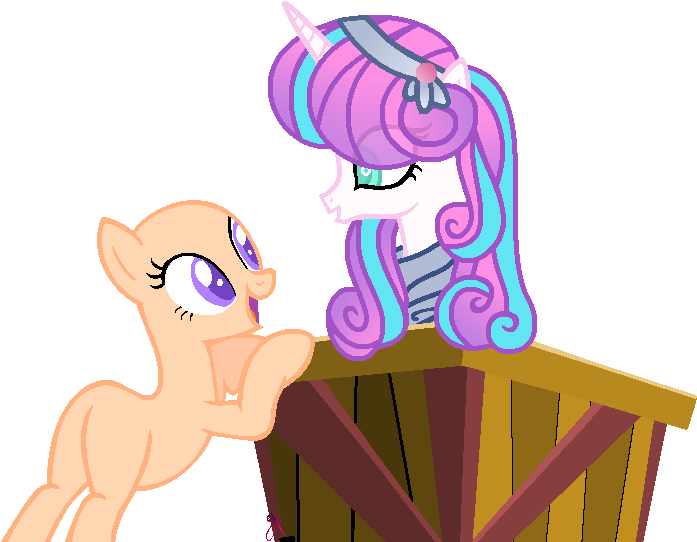 Collab With Flurry Heart/base 3 By Princess Blaze Acorn - Mlp Flurry Heart Base (808x566)