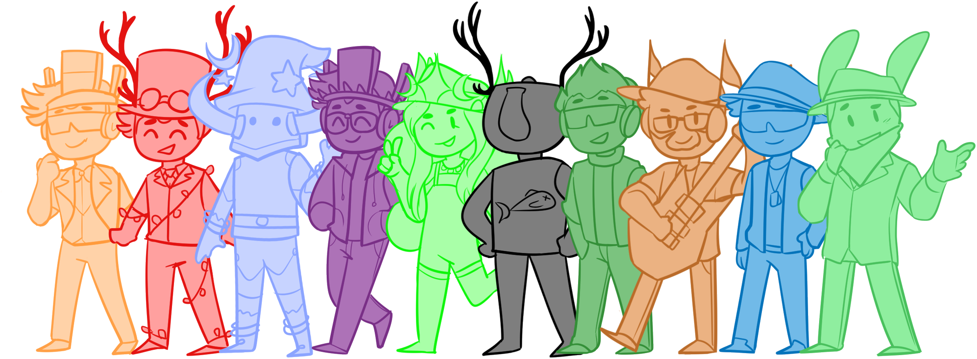 River/rainby 🔜 Nycc On Twitter - Cartoon (2048x819)