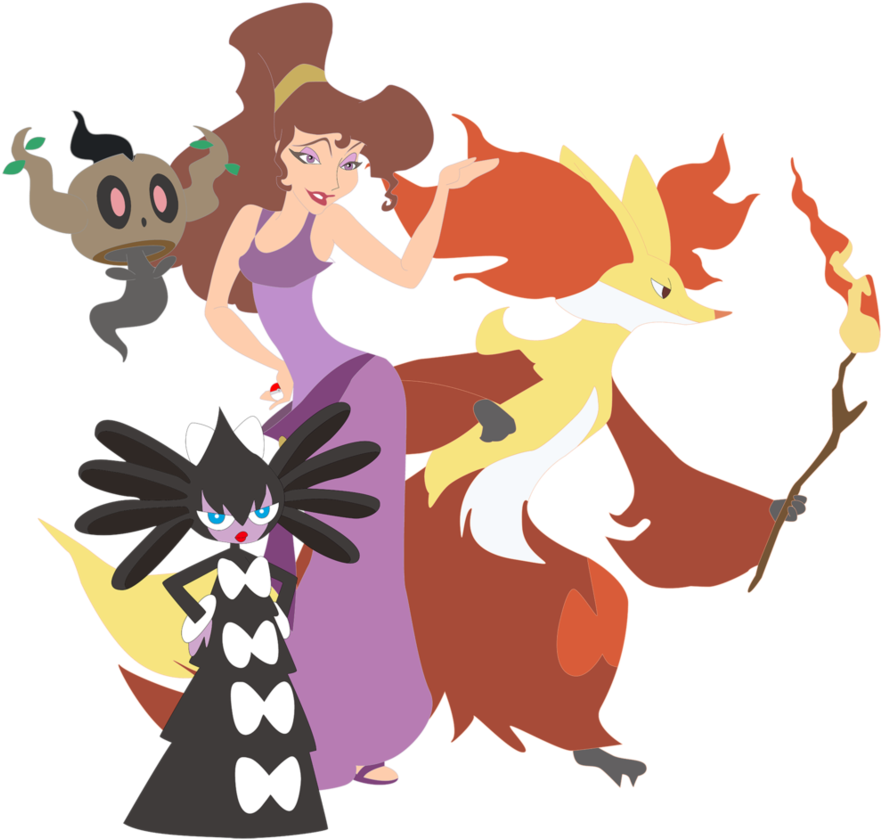 Pokemon Challenger - Megara Pokemon (912x875)
