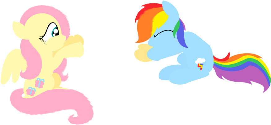 Violetandblaire, Blowing, Eyes Closed, Floaty, Fluttershy, - Cartoon (1024x465)