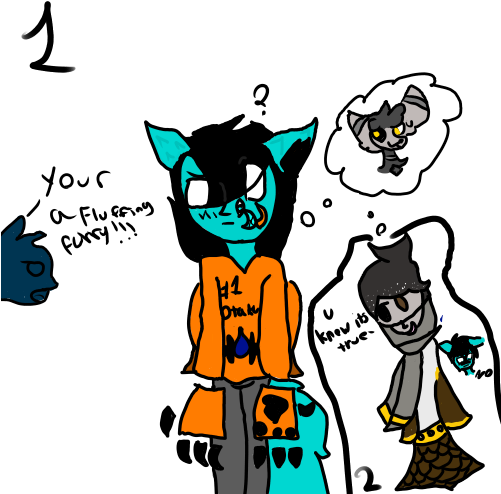 Floaty Hands Also A Computer System That Floats, It - Cartoon (500x500)