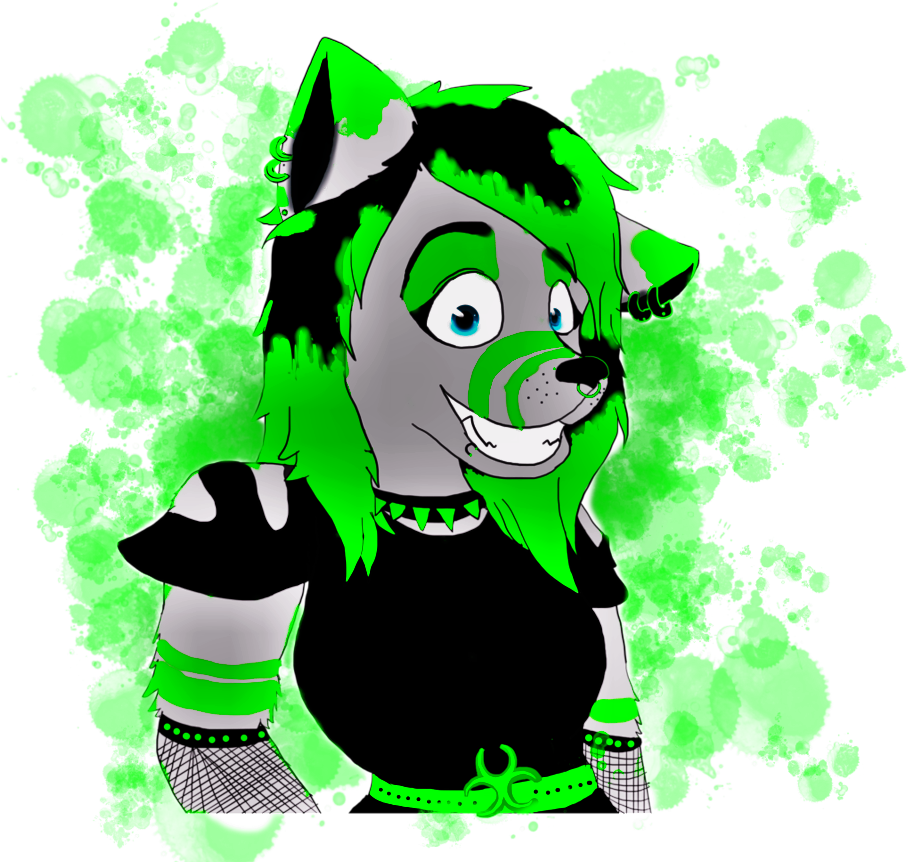 New Furry Oc - Cartoon (912x876)