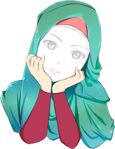 Muslim Hijab Women In Islam Cartoon - Cartoon Hijab (512x512)