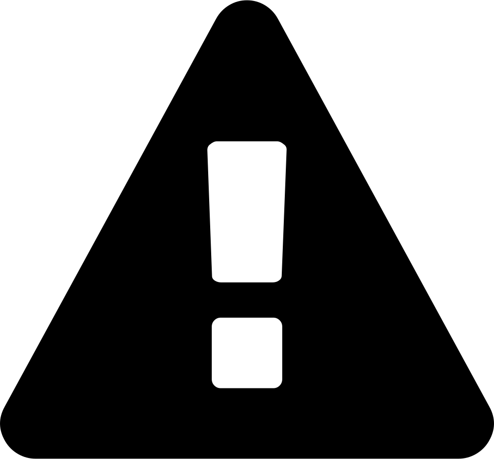 Attention Comments - Error Icon (980x910)