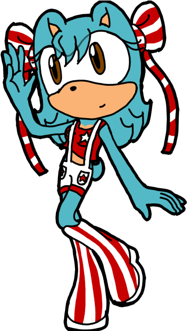 Uncle Sam Hedgehog - Cartoon (449x655)