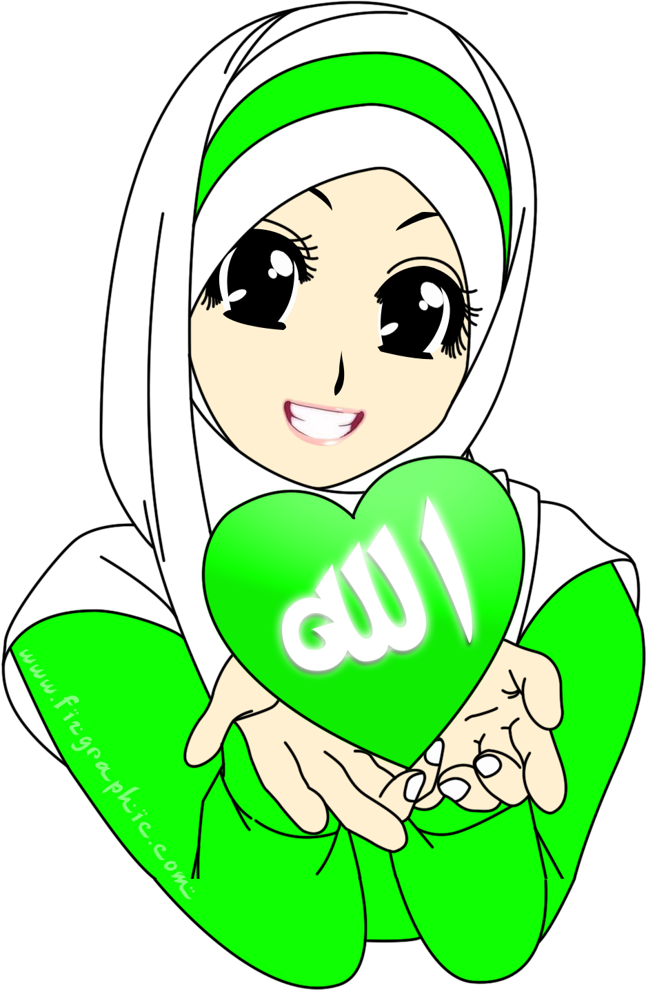 Takumim Which Muslim Anime Girl Pic You Like Most - Cartoon Hijab (1000x1600)
