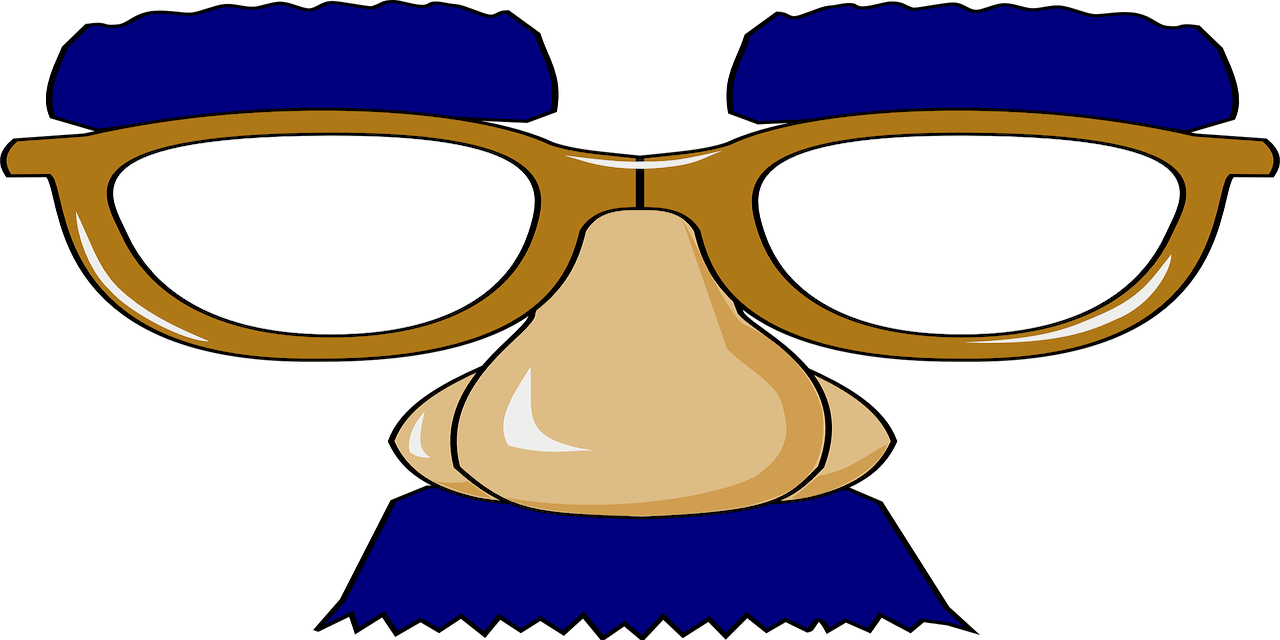 What They Can Look Like - Groucho Marx Glasses Vector (1280x640)