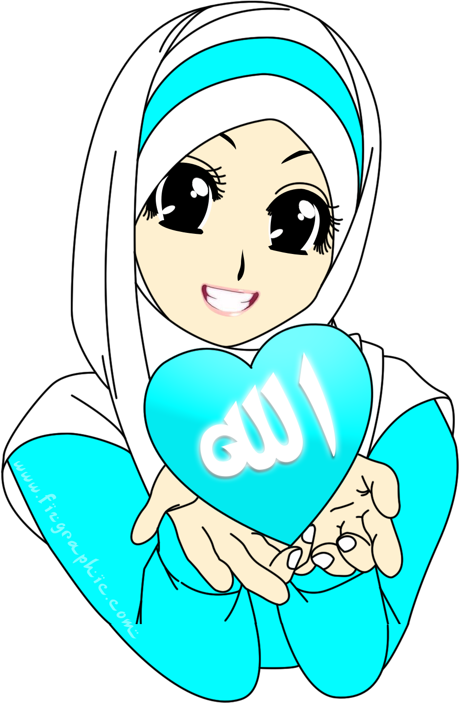 Ikhlas Sudah Sangat Sering Denger Khan Bahkan Sejak - Cartoon Hijab (1000x1600)