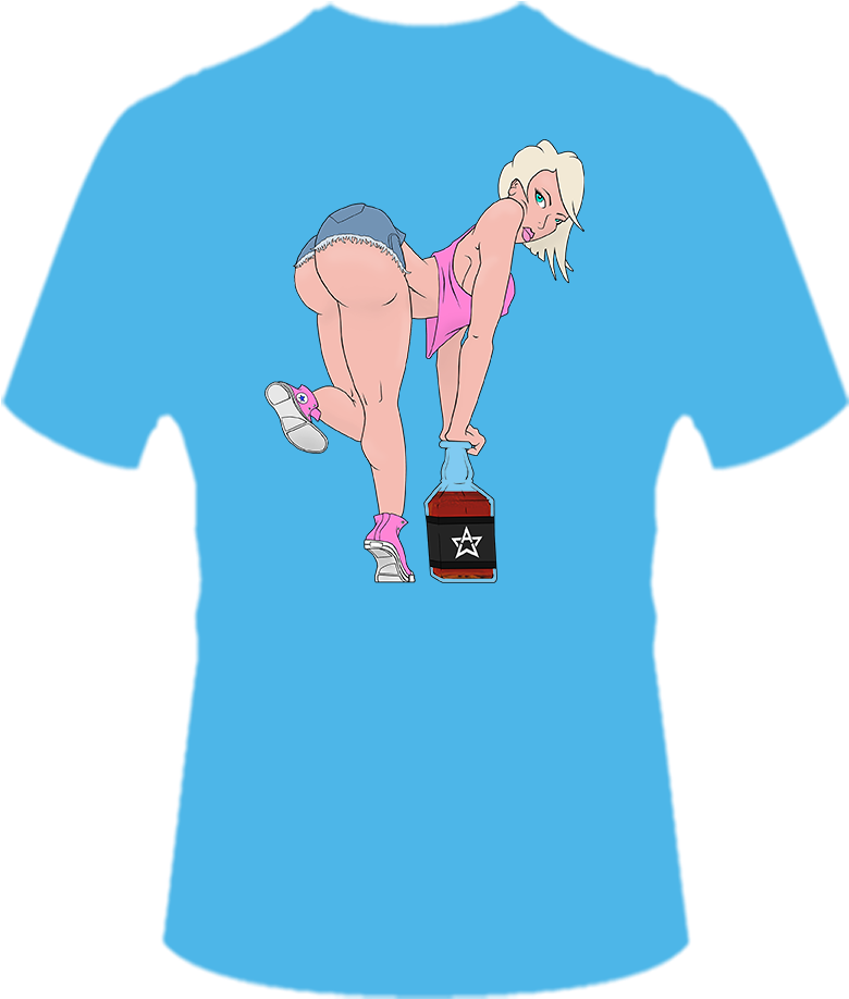 Front - Bottoms Up T Shirts (1000x1000)