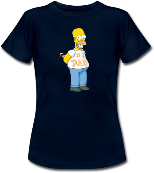 30 T Shirts Designs With The Funniest Cartoon Characters - Simpsons This Dude Rocks Case For Ipad Air On Offer (585x585)