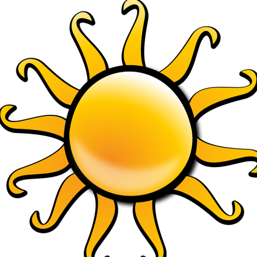 Simply Food - Sunshine Clipart (512x512)