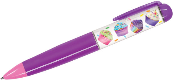 Iscream Fun Floaties 'colorful Cupcakes' Ball Point (600x600)