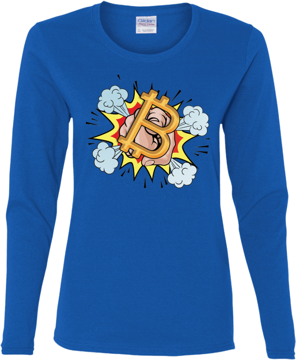 Crypto T-shirt Ls Women - Crypto T-shirt Ls Women (1155x1155)