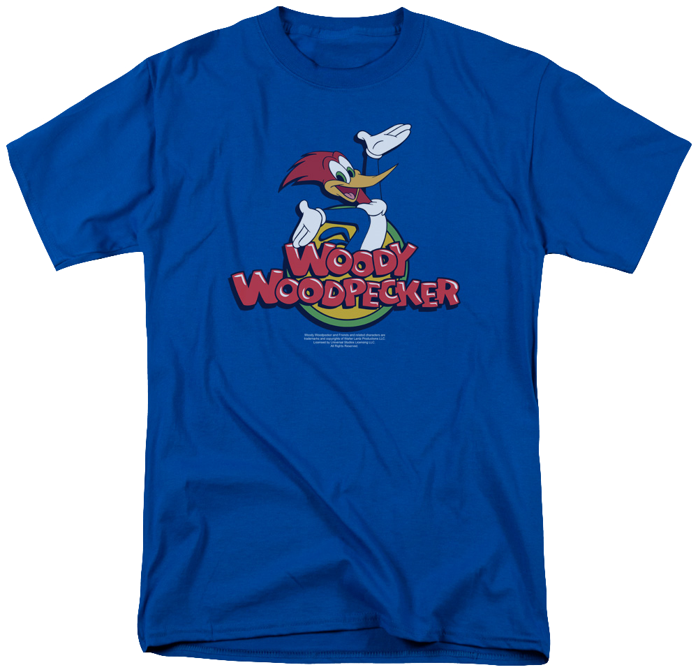 Woody Woodpecker T-shirt - Woody The Woodpecker (1000x963)
