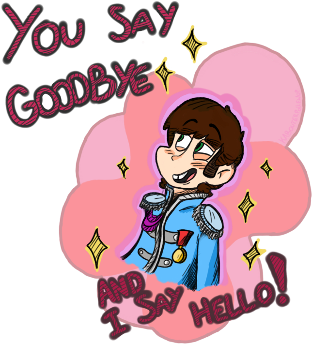 Hello Goodbye, Paul By Kabouterpollewop - Cartoon (693x780)