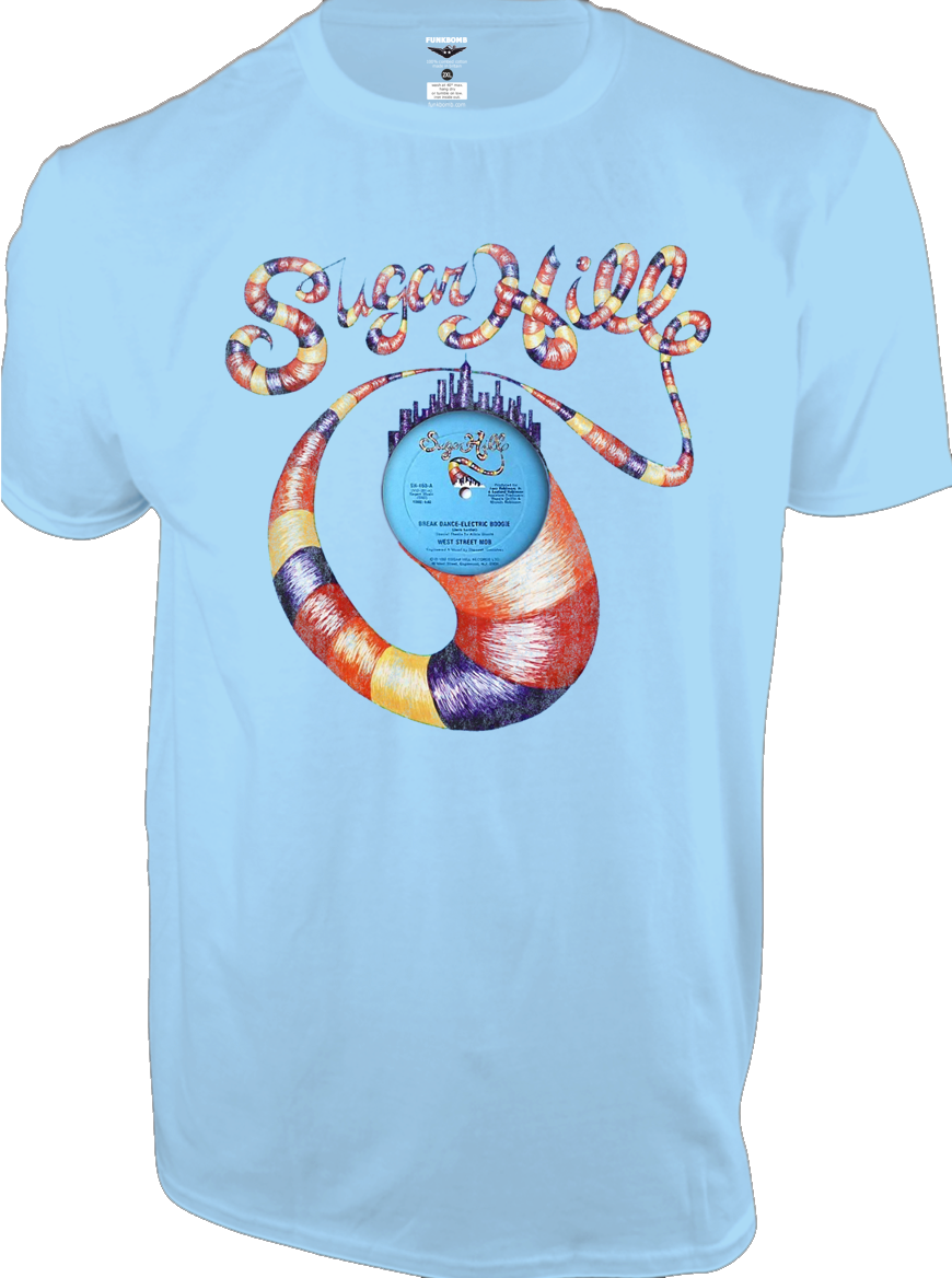 Sugar Hill Electric Boogie T Shirt - Sugarhill Gang Rapper's Delight (870x1168)