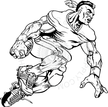 Indian Football Clipart - Illustration (361x357)
