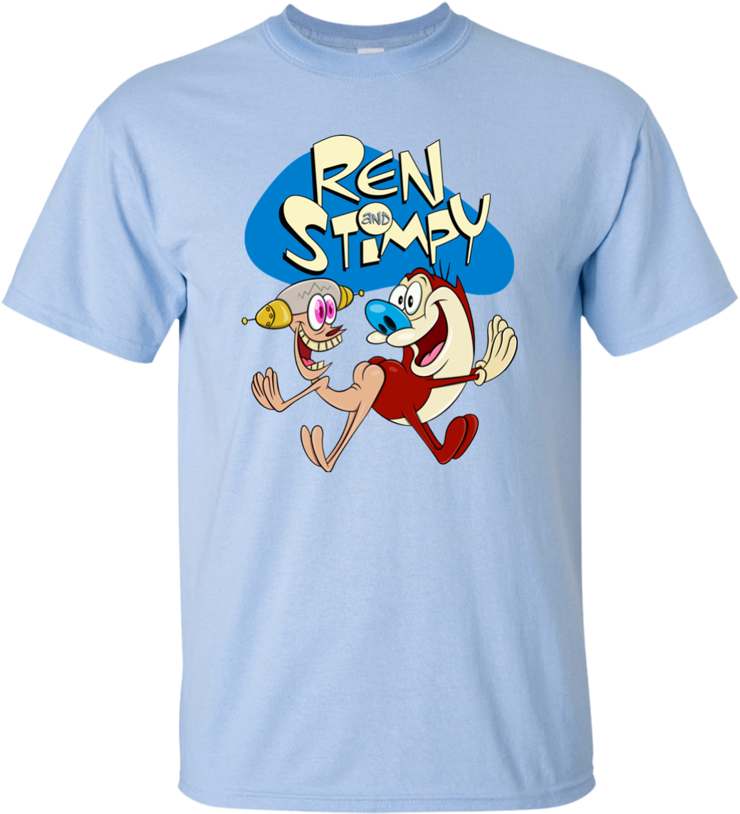 Ren And Stimpy Cartoon Retro Funny Cute G200 - Nsync Christmas Clothing (1155x1155)