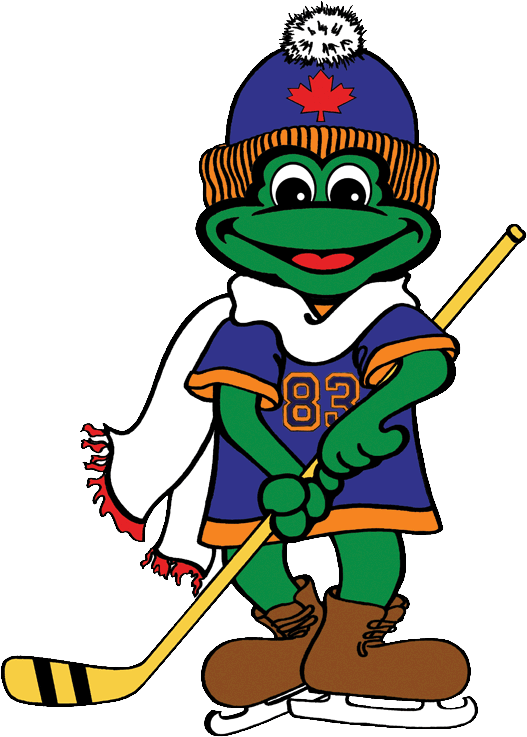 Finished Hockey Frog - Ice Hockey (556x797)