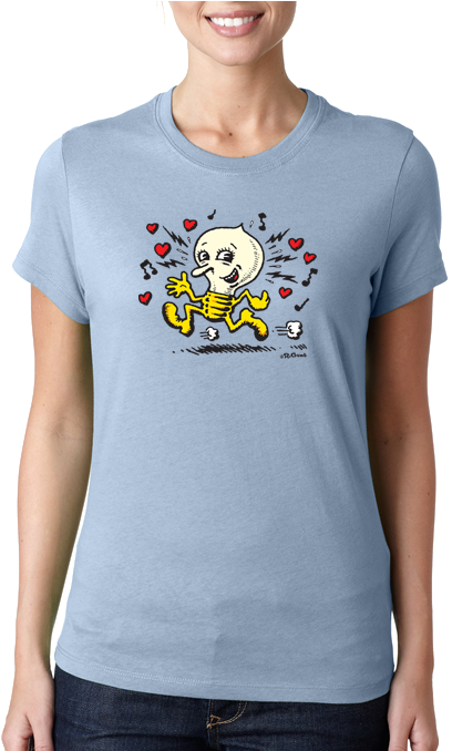 Brilliant Idea, Women's T Shirt, An R - Wholesale Ladies T-shirts Printed With Logo - 6004 (578x677)