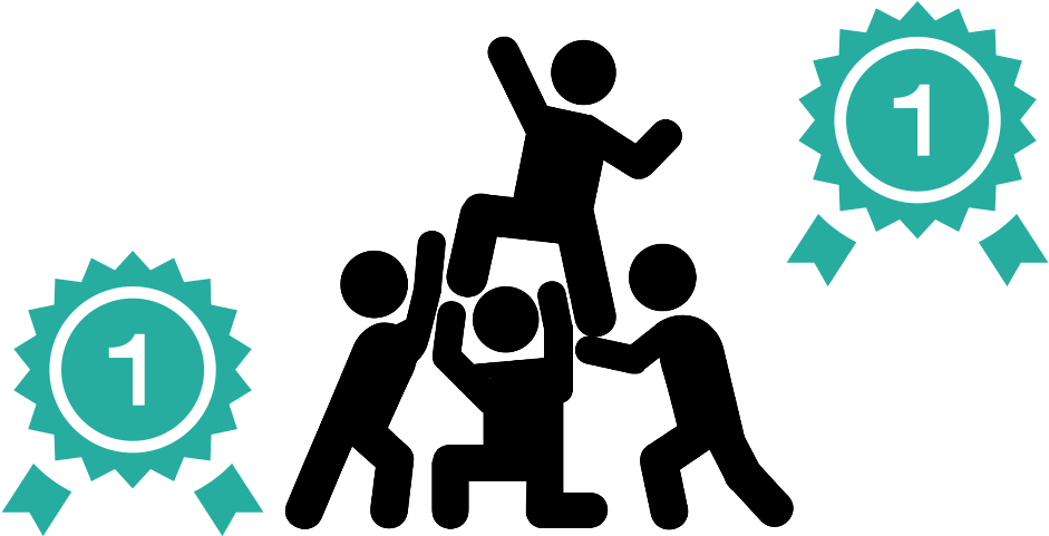 1 Employee Engagement Trick - Team Building Clip Art (960x480)