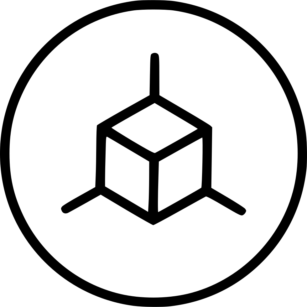 Design Development Cube Corner Box Dimension Comments - 360 Round Icon (980x980)