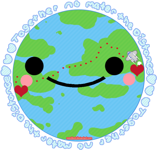 Distance Means Nothing By Remittent - Circle (708x679)