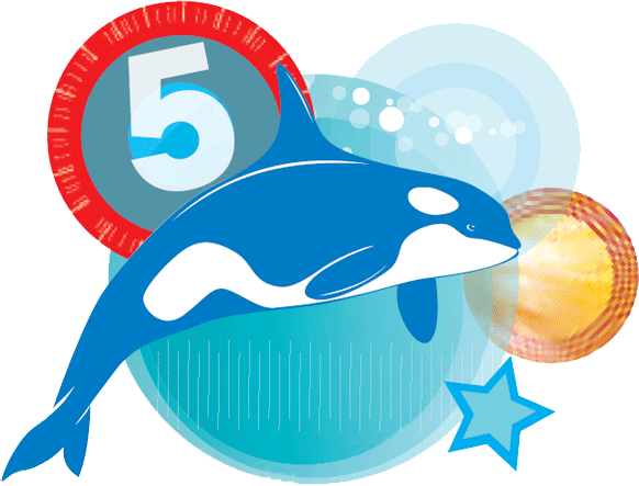 Distance Series - 5 Meter Swimming Badge (582x443)