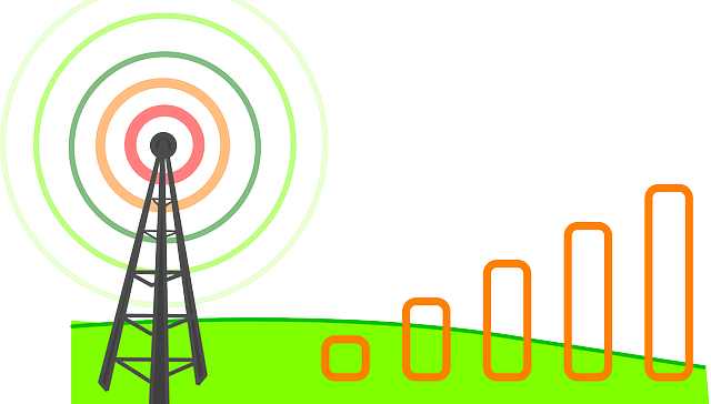 Mobile Tower Radiation Clipart (640x364)