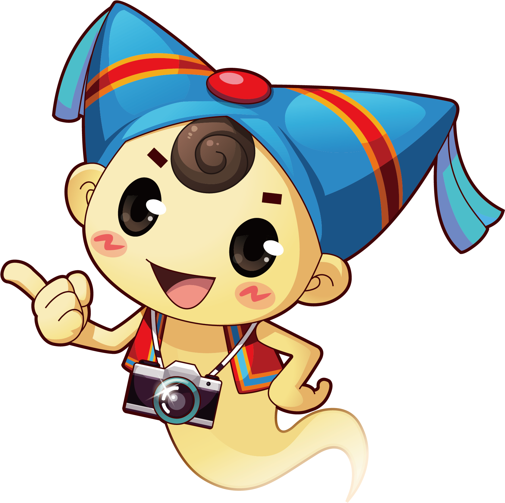 Camera Cartoon Illustration - Cartoon (1875x1875)