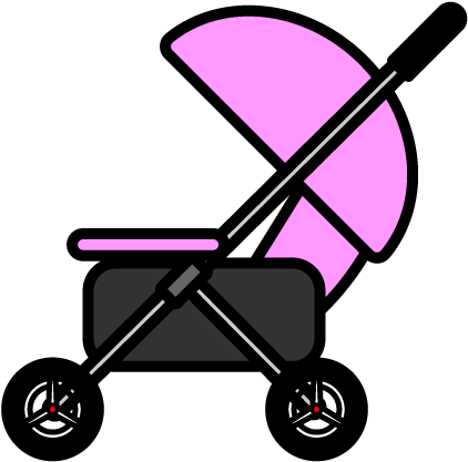 Bebé De Transporte De La Pintura Monocromática De La - Baby Transport (600x600)