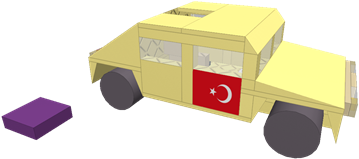 Turkish Army Desert Humvee - Push & Pull Toy (420x420)