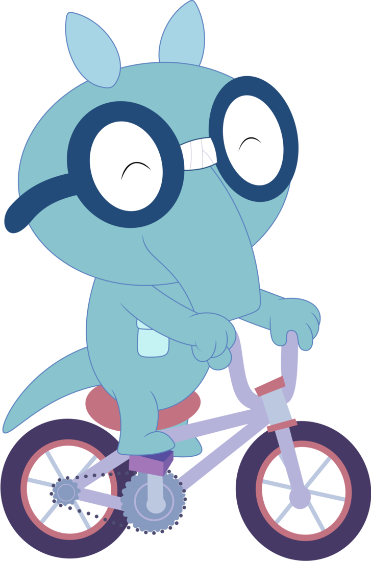 An Anteater On A Bike By Porygon2z - Anteater On A Bike (727x1098)