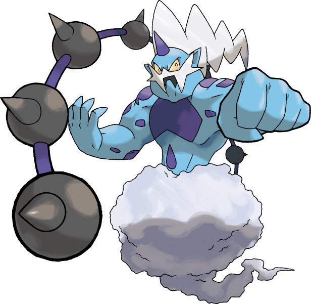 Shiny Thundurus Pokédex - Pokemon Shiny Thundurus (616x601)