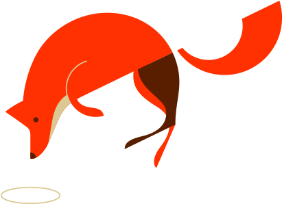 Search - Fox Drawing (418x418)