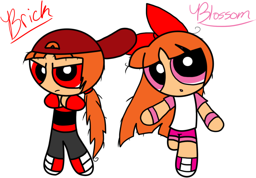Bloss N Brick By Sweatshirtmaster - Cartoon (900x700)