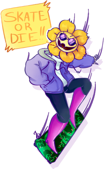 Do You Ever Just Look At Something And Go “hell Yes - Flowey (500x703)