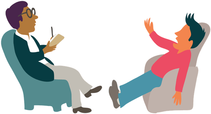 Illo - Psychologist Clipart Transparent (735x413)