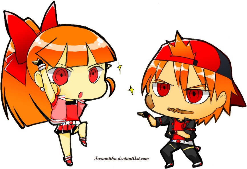 Blossom And Brick Pose By Faramitha - Ppgz Comics Blossom And Brick (890x629)