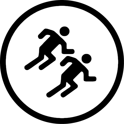 Group Runs - Traffic Sign (434x434)