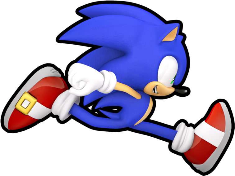 Sonic Runners By Cyberphonic4d - Sonic Runners Sonic Running (894x894)
