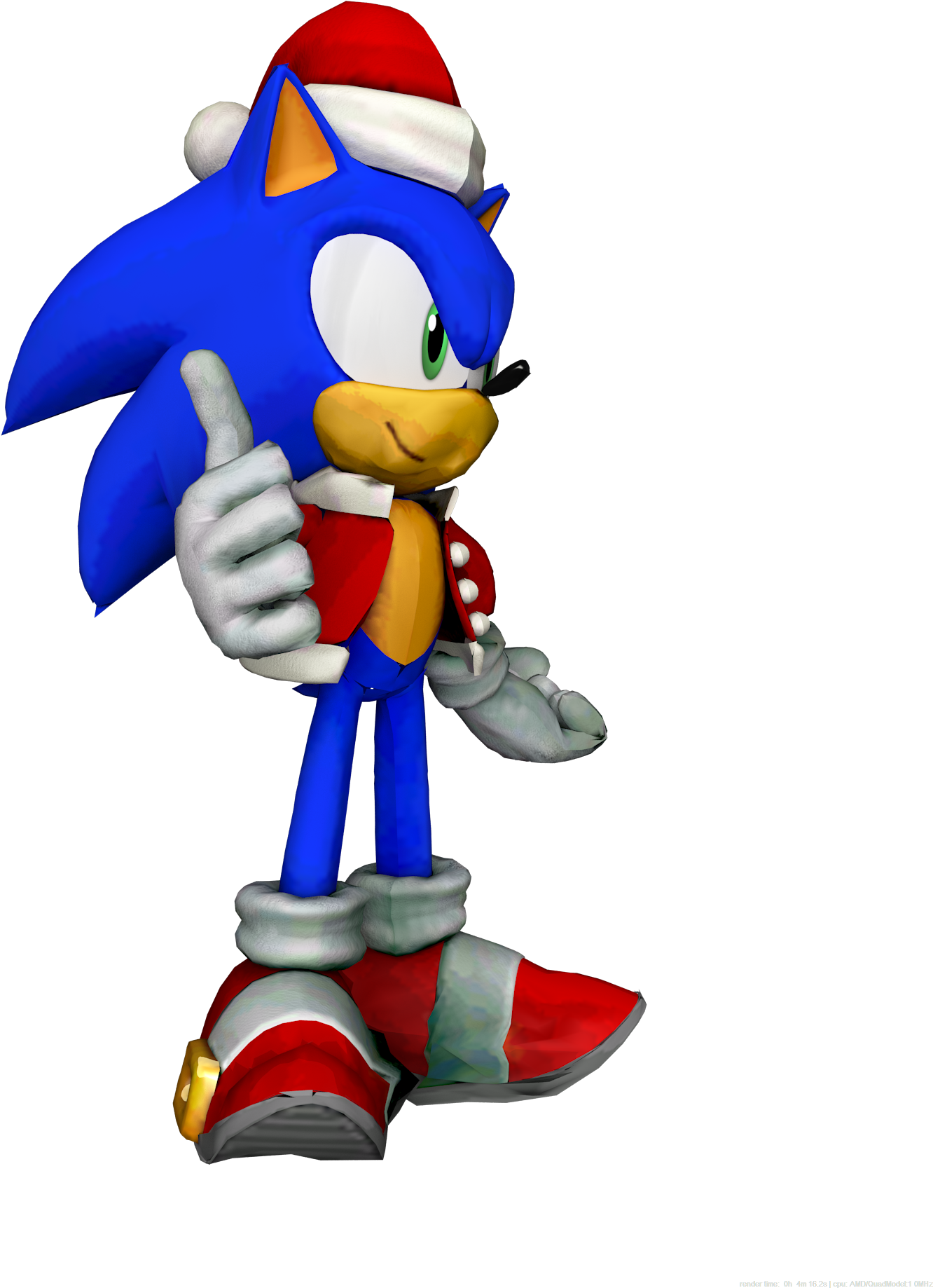 Merry Runners By Cyberphonic4d Merry Runners By Cyberphonic4d - Sonic 3d Blast (1600x2000)
