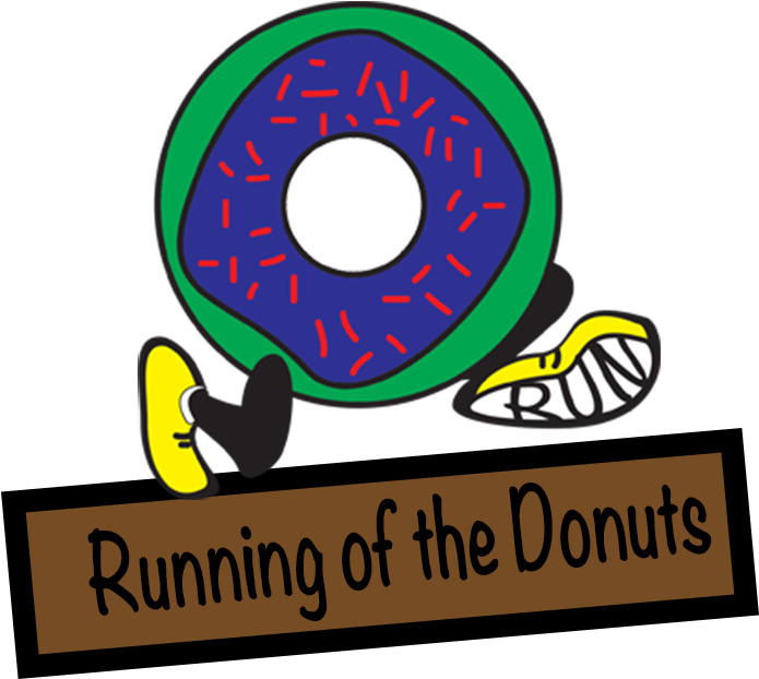 Running Of The Donuts 5k - Symbols Of Greece (750x700)