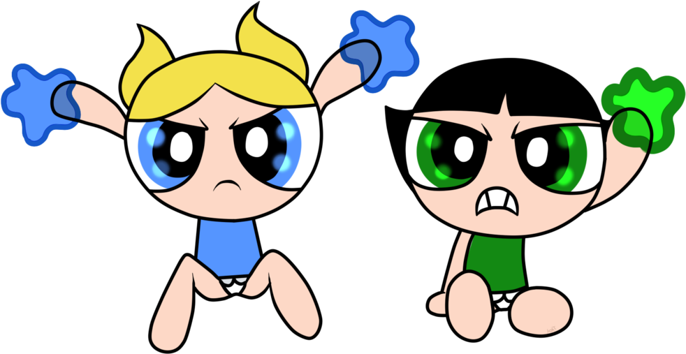 Blossom, Bubbles, And Buttercup Desktop Wallpaper Clip - Pinterest (1024x591)