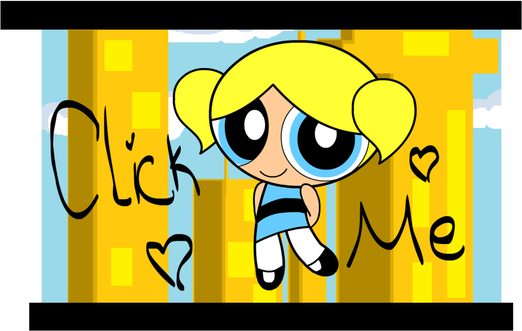 Buttercup Crying Over Bubbles - Flash Animation (1072x746)