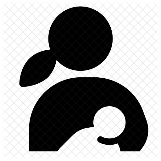 Breastfeeding Icon - International Breastfeeding Symbol (512x512)